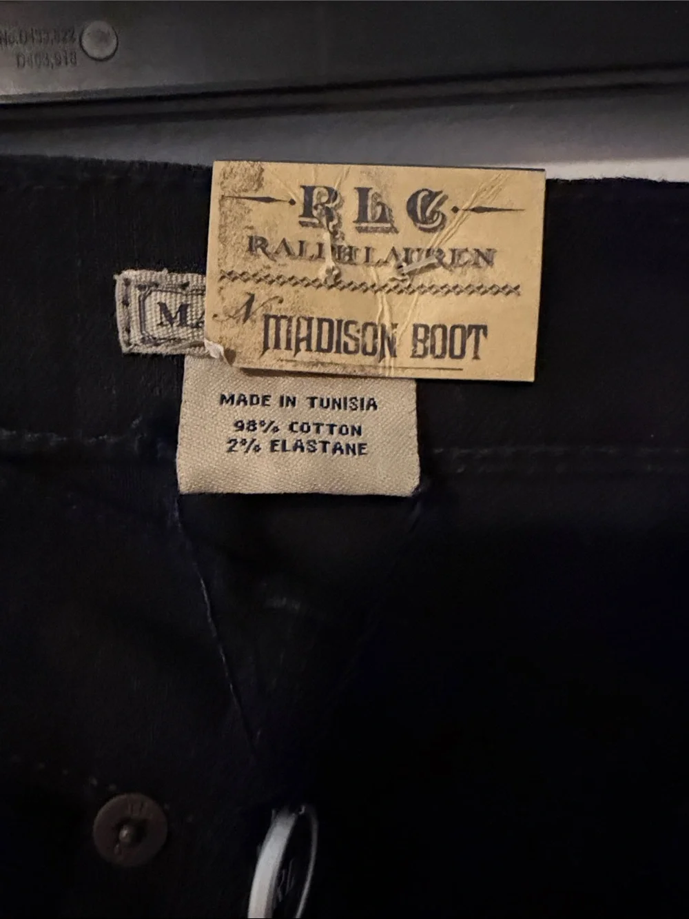 Madison Black Bootcut Jeans for Men